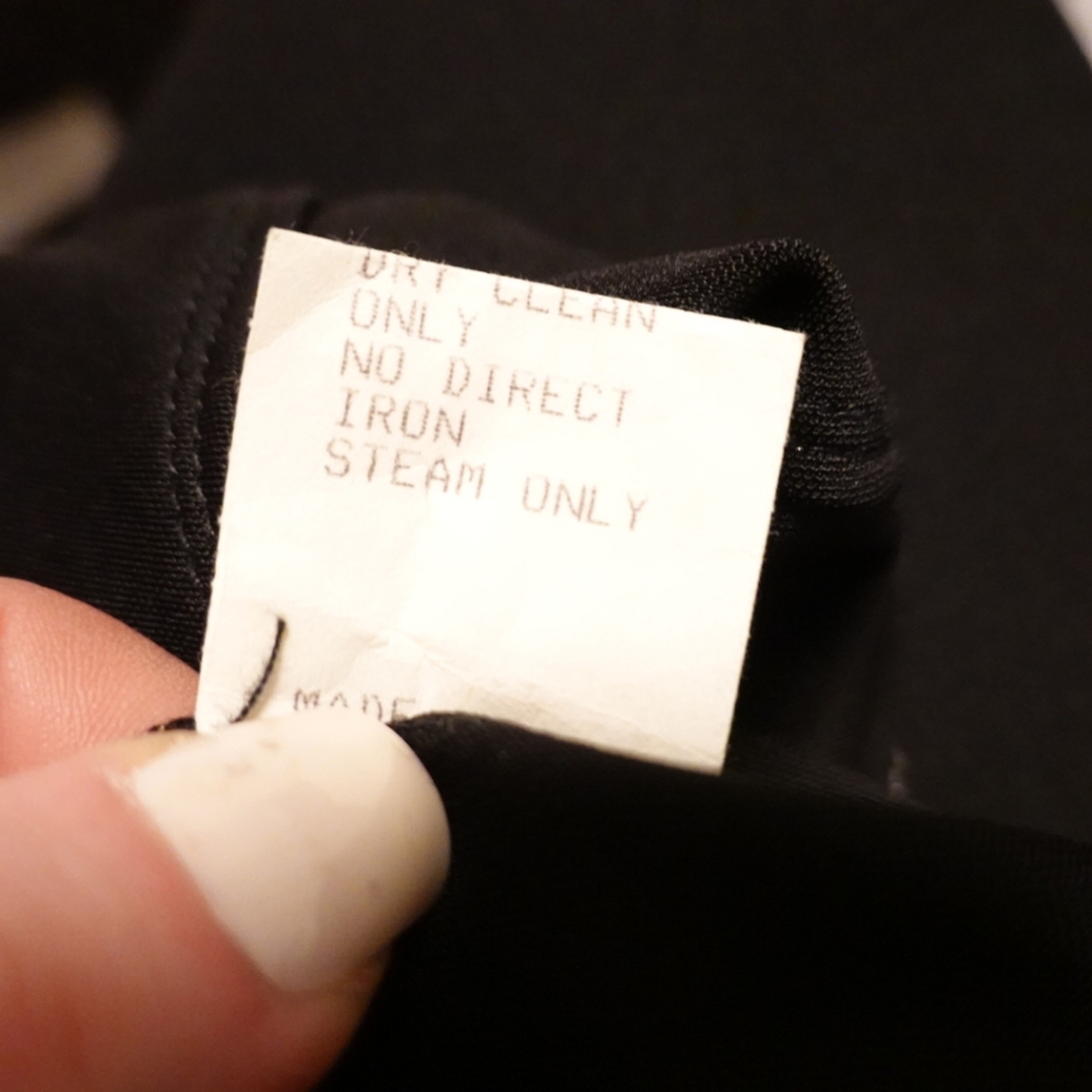 TADASHI COLLECTION Black Off-the-shoulder Midi Form-Fitting Dress, Medium - Picture 2 of 5